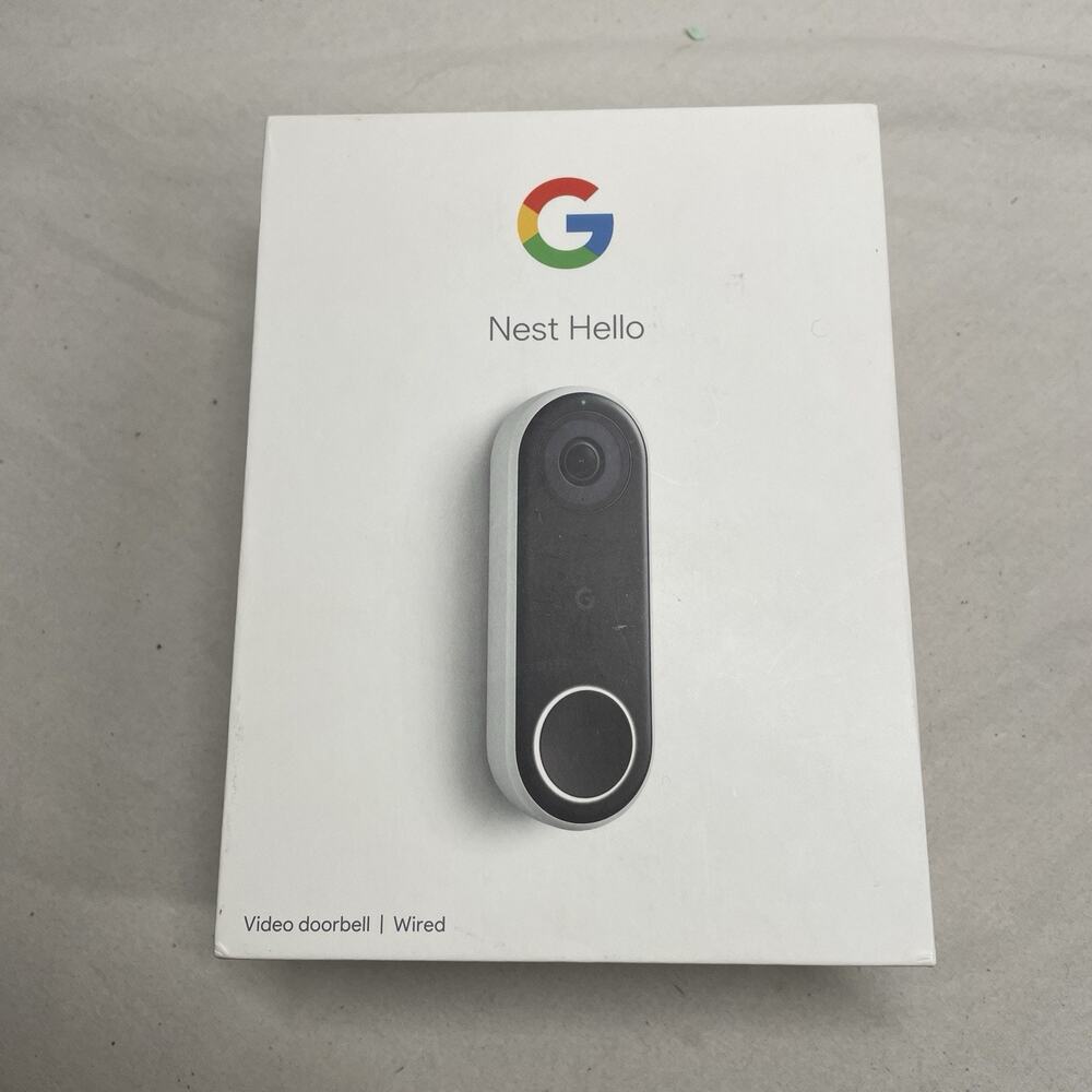 Google Nest Hello Smart WIRED Video Doorbell (NC5100US)